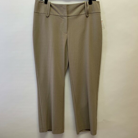 INC International Concepts Women's Pants Size 2 Beige Khaki NWT - Picture 1 of 6